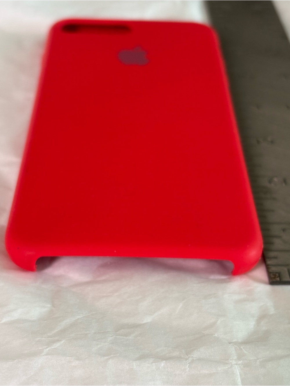 Apple RED Silicone Case for iPhone 7 Plus/8 Plus Smartphone Cover - Picture 7 of 11
